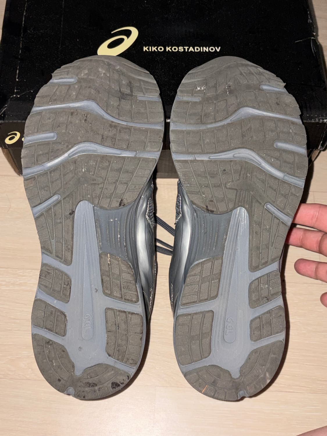 아식스X키코 젤코리카 실버 282.5 상품이미지4