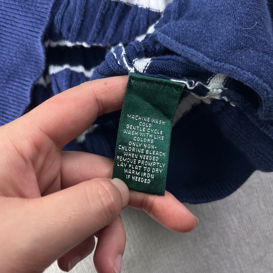 W 95 폴로랄프로렌 스트라이프 가디건 상품이미지5