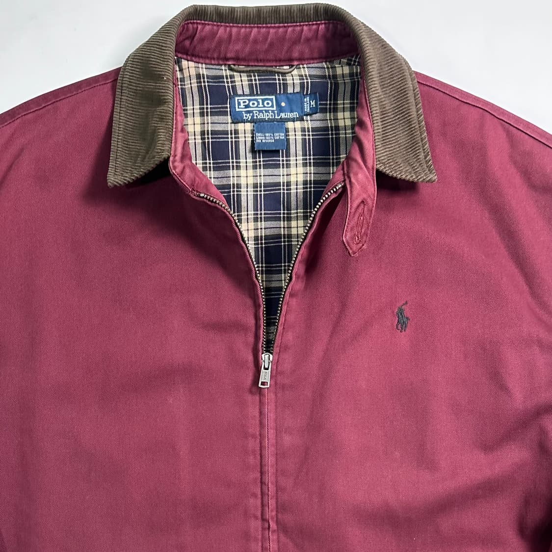 폴로 랄프로렌 버건디 스윙탑 자켓 상품이미지2