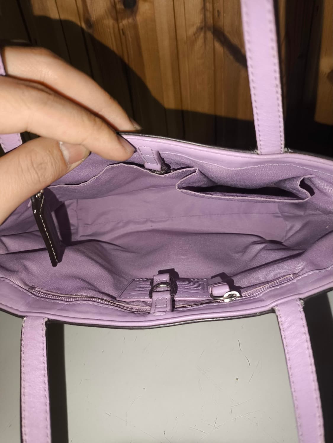 코치 시그니처 미니 토트백 상품이미지6