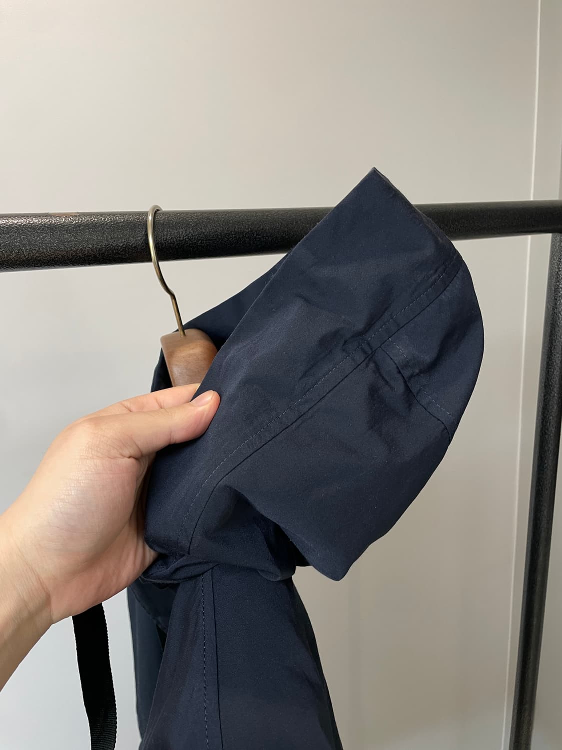 (48) 솔리드 옴므 투웨이 네이비 후드 점퍼 자켓 상품이미지10