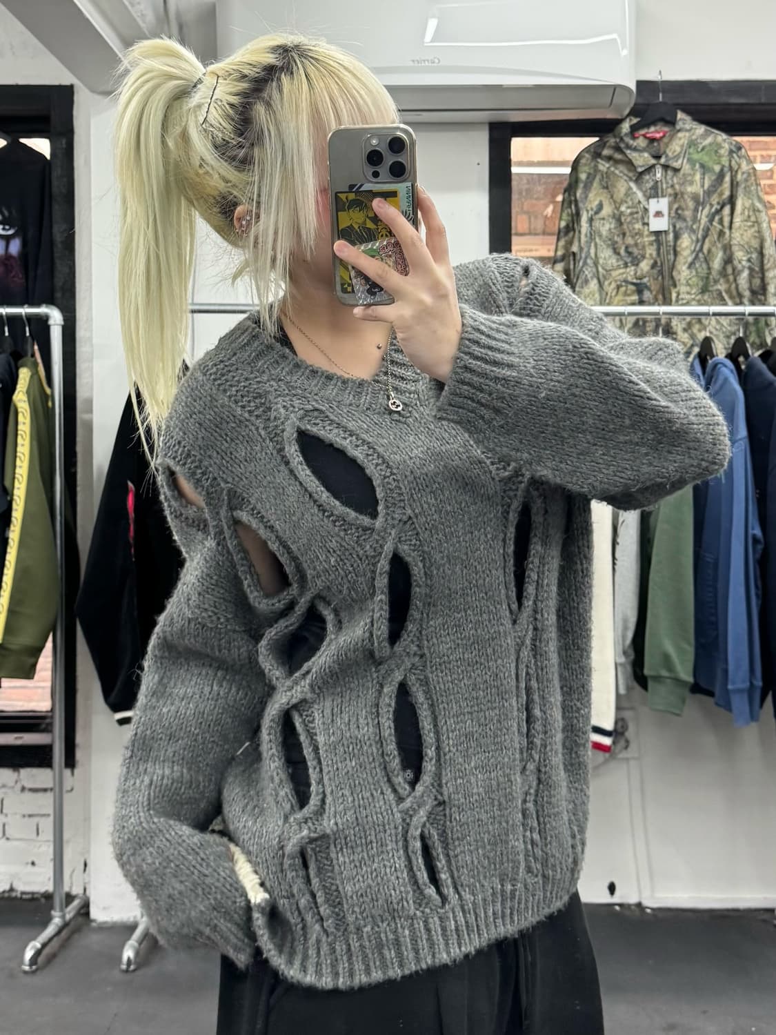 더오픈프로덕트 니트 상품이미지5