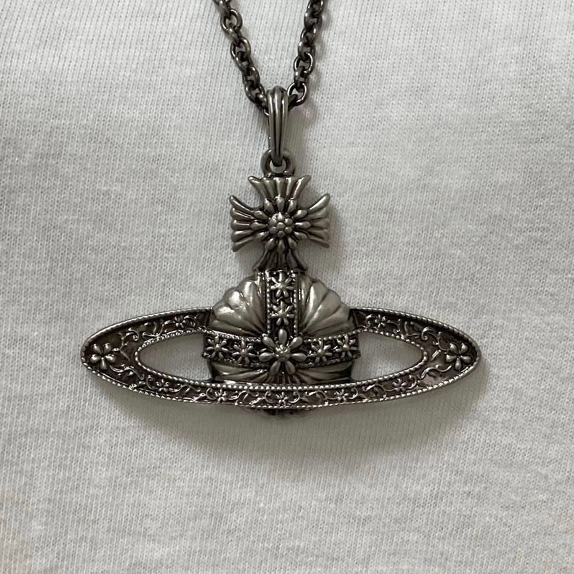 비비안웨스트우드 아카이브 황동 orb 팬던트 목걸이(새상품) 상품이미지4