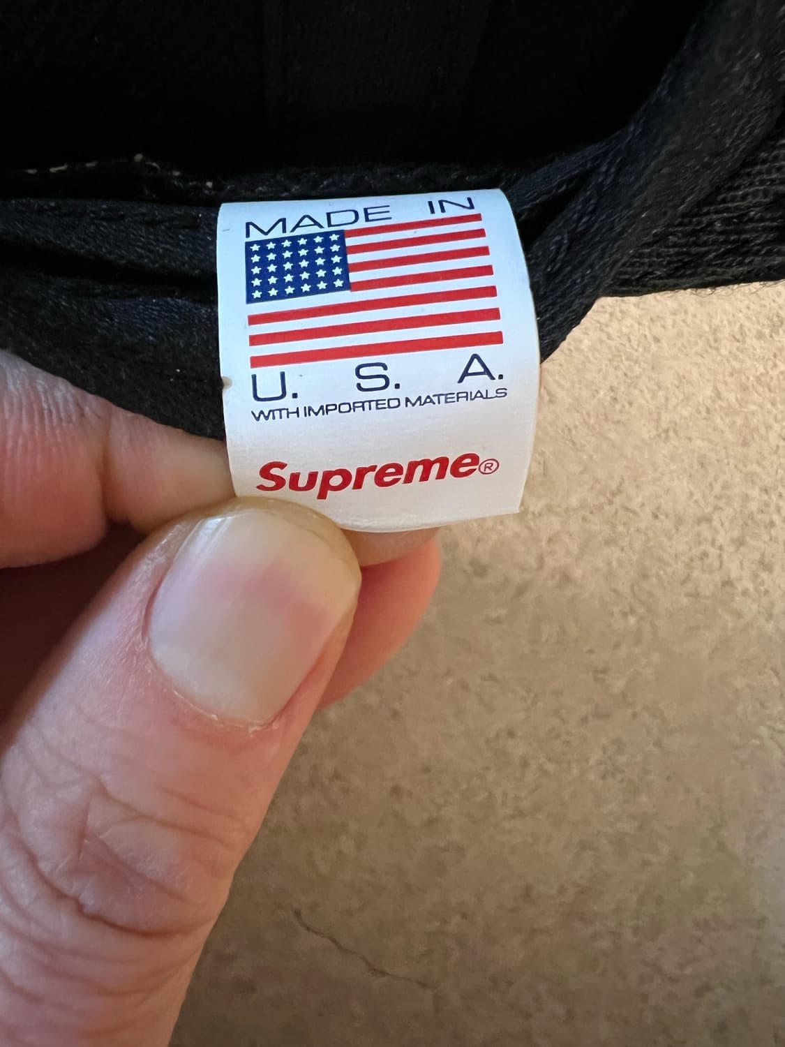 슈프림 X 멜빈스 블랙 캡 상품이미지3