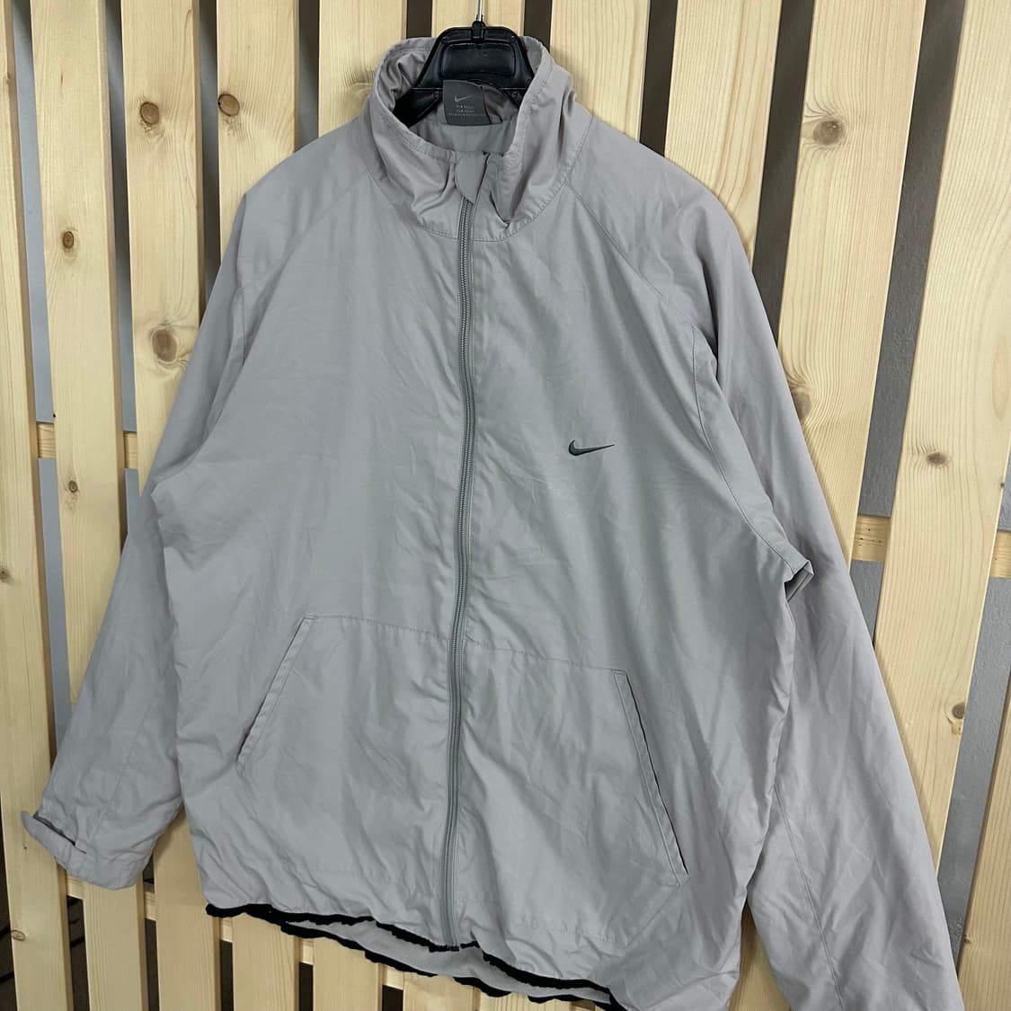 (L) 나이키 그레이 바람막이 자켓 상품이미지2