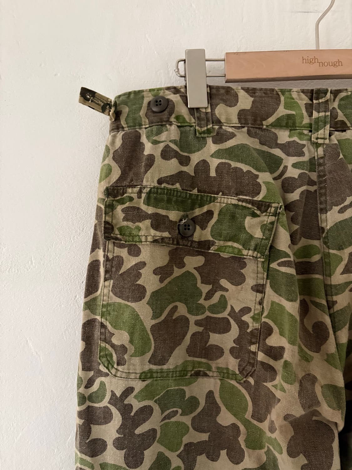 70‘s Vtg Duck hunter camo Fatigue Pant  상품이미지9