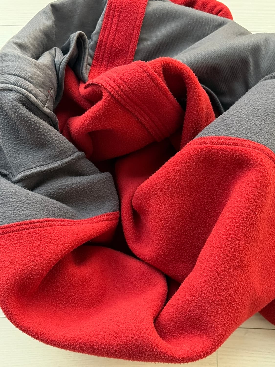 TNF 노스페이스 미국판 신칠라 감성 플리스 검빨 M (103-105) 상품이미지7