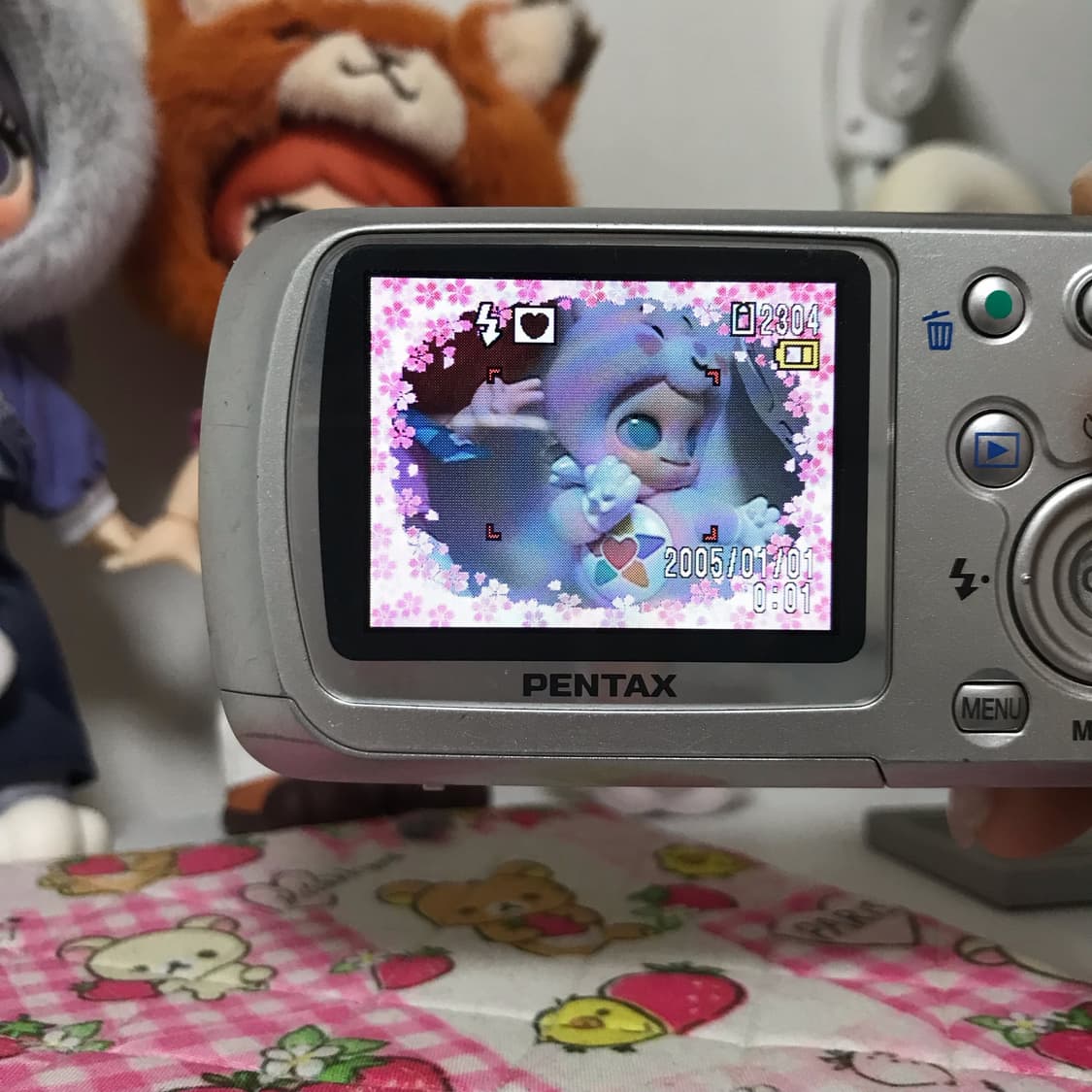 소프트포커스) 펜탁스 옵티오 WPI 실버 상품이미지8