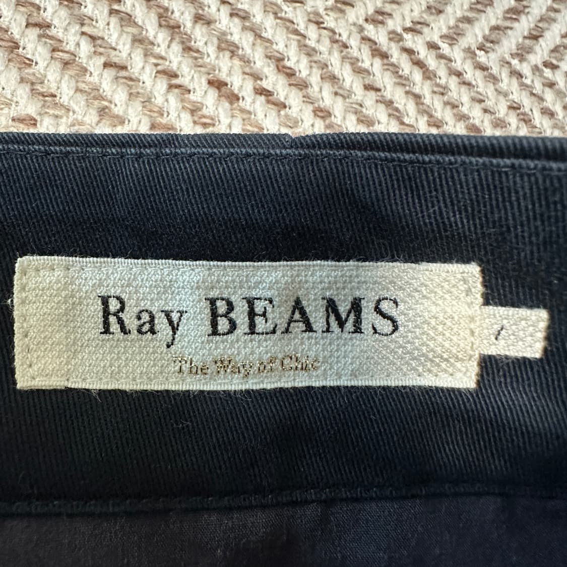 RAY BEAMS cotton wide pants 상품이미지3