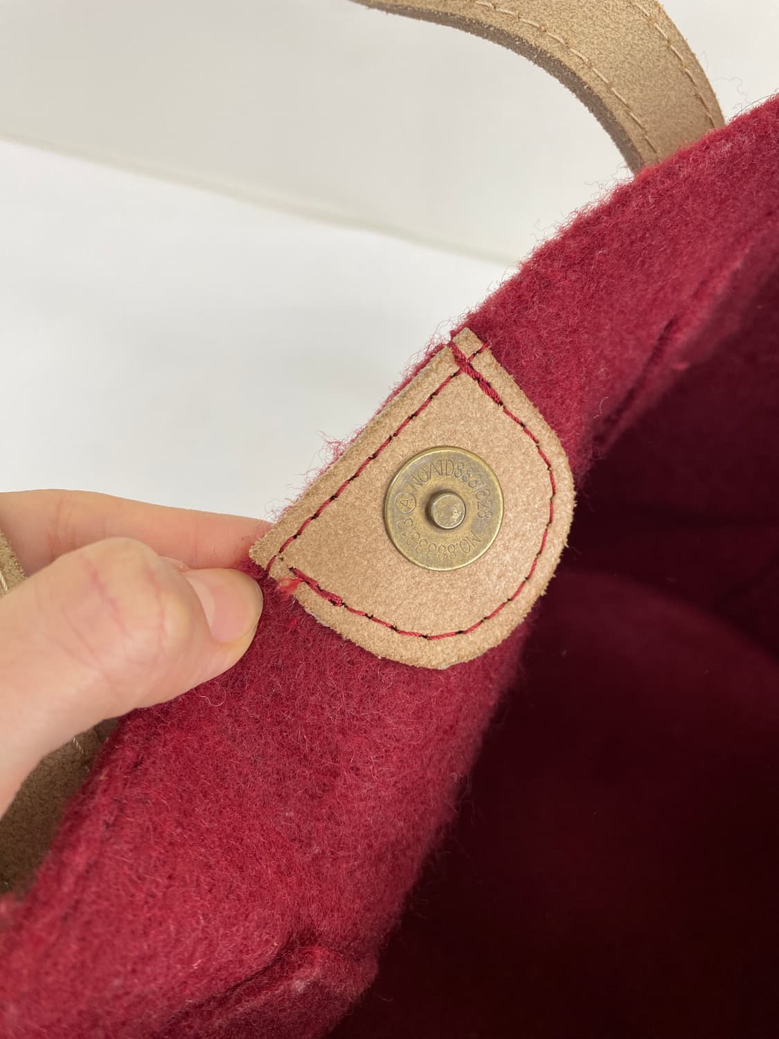 트위드밀 울 토트백 상품이미지8