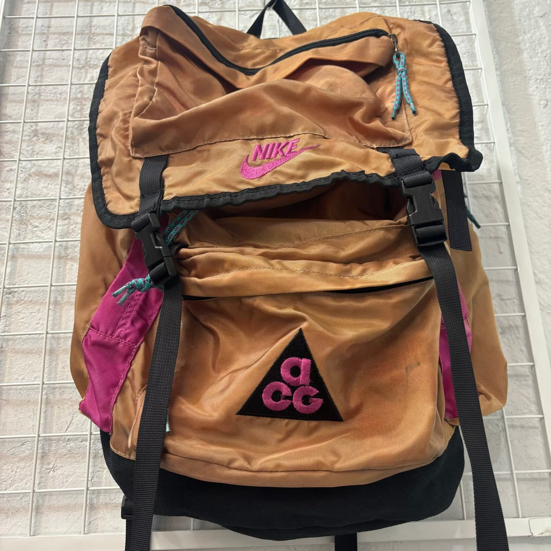 90s 삼나스포츠 나이키 ACG 올드스쿨 빈티지 백팩 OS 상품이미지5