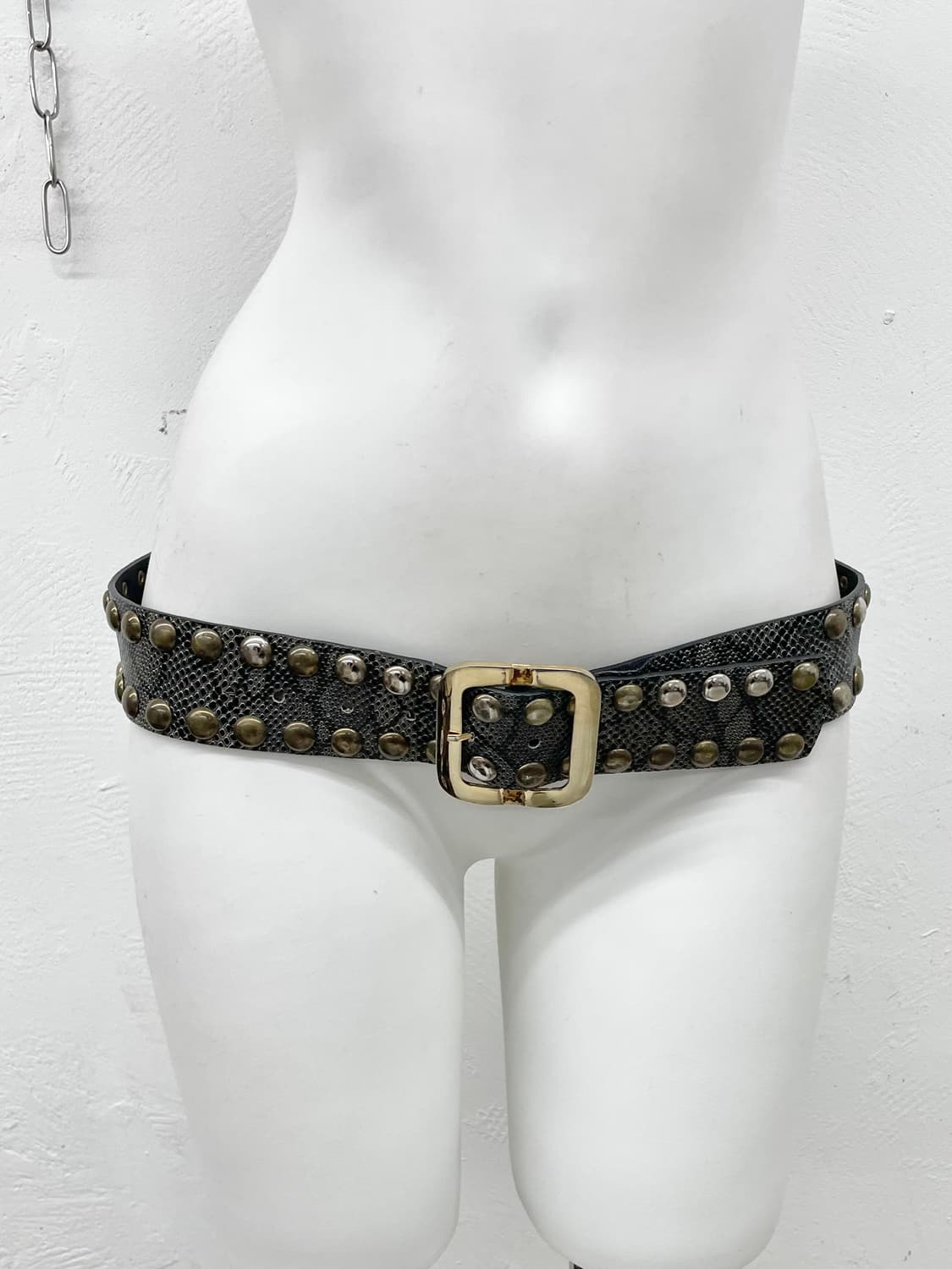 펑크 파에톤 스터드 버클 벨트 상품이미지2