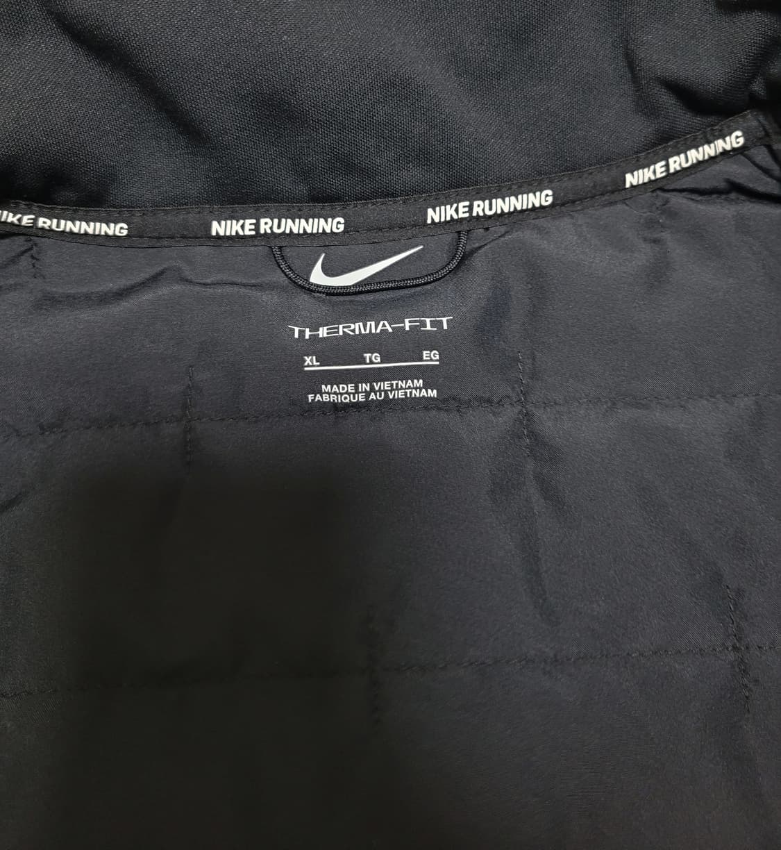 나이키 우먼스 써마핏 패딩 러닝 집업 자켓 XL (95) 상품이미지7