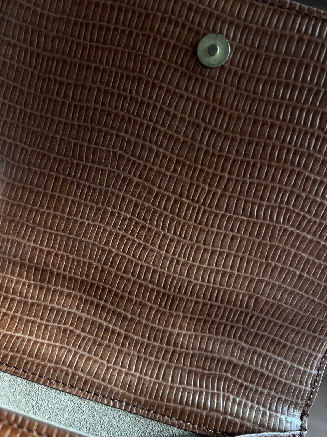 투티에 포멜 미니백 리자드 브라운 상품이미지6