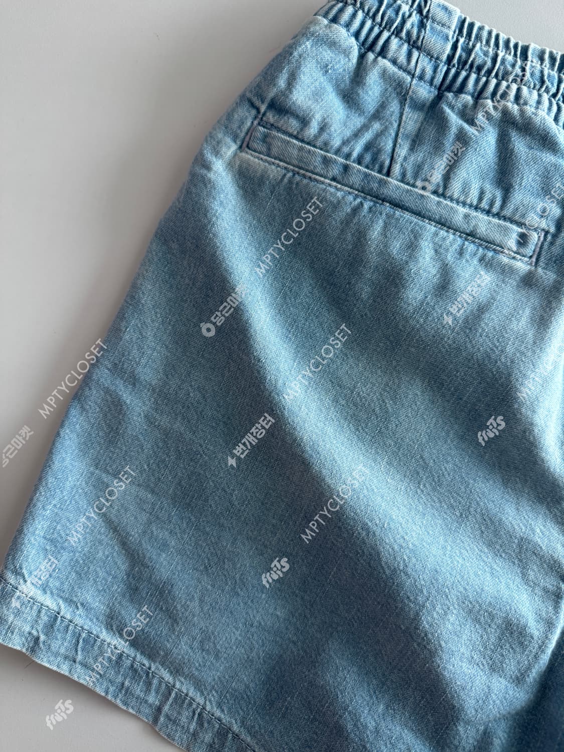 [S] 폴로 랄프로렌 프랩스터 연청 쇼츠 반바지 상품이미지6