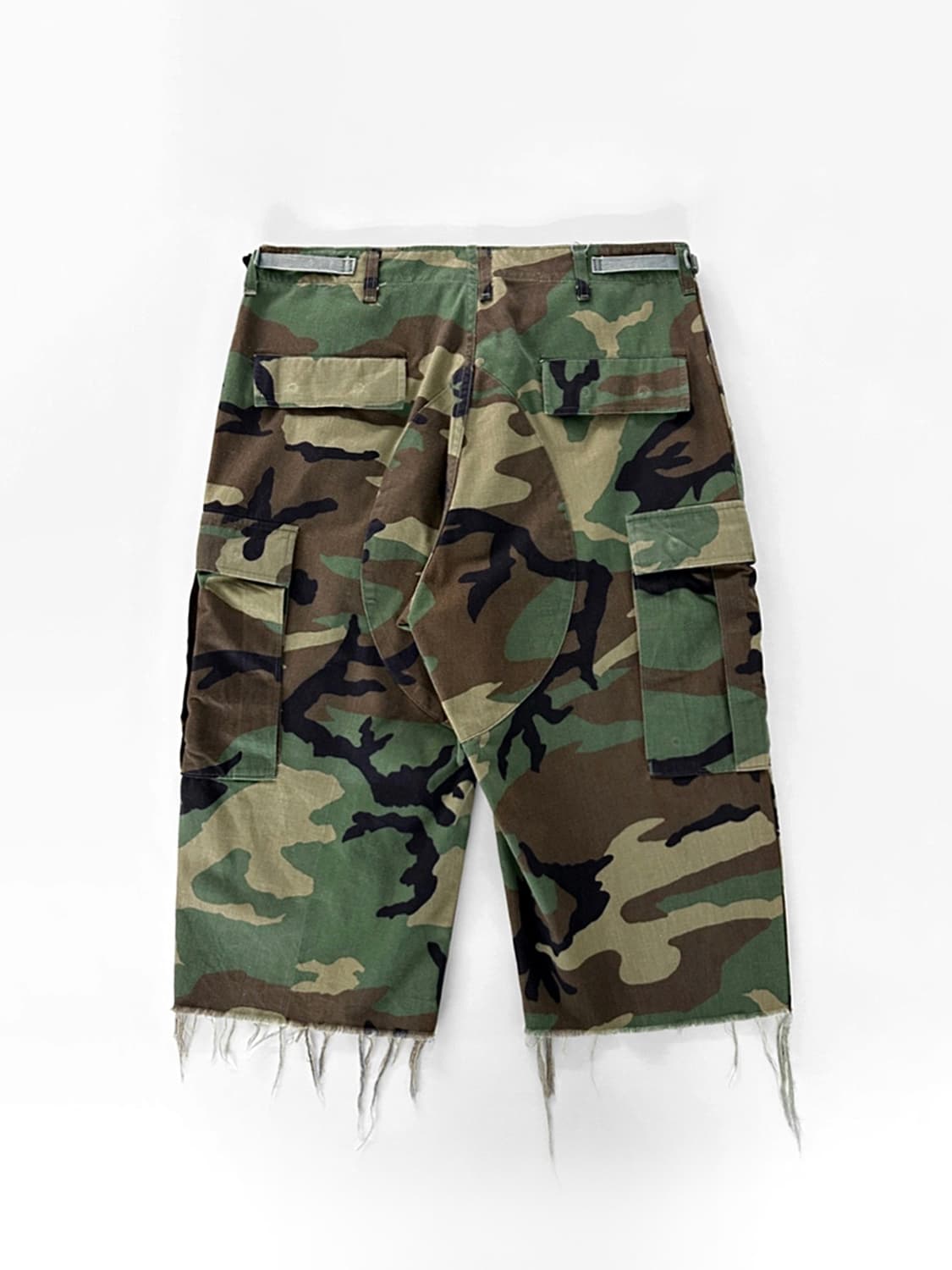 U.S. ARMY 우드랜드 카모 컷 오프 팬츠 상품이미지3