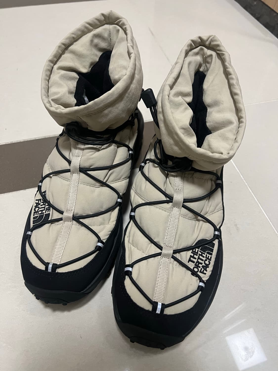 노스페이스 보레알리스 부티 베이지 패딩신발 280 상품이미지2