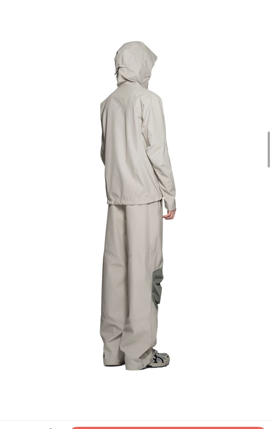 산산기어 윈드 블록 팬츠 그레이 상품이미지3