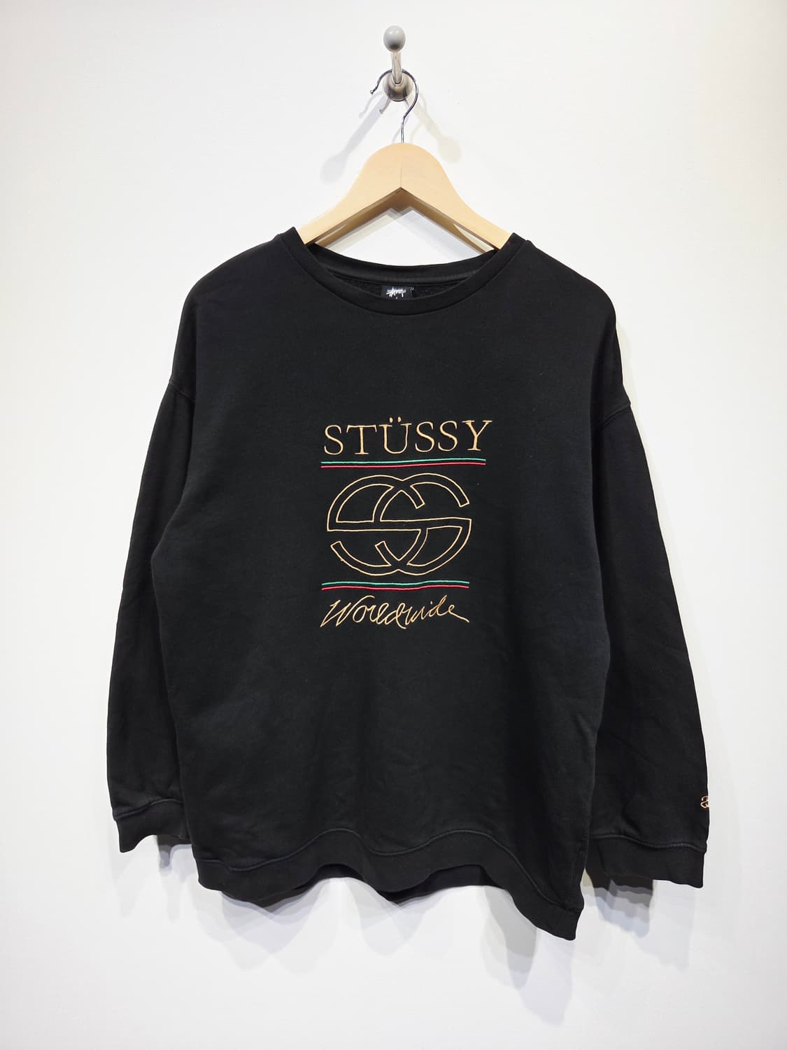 스투시 구찌 패러디 트래쉬드 맨투맨_호칭8 상품이미지2