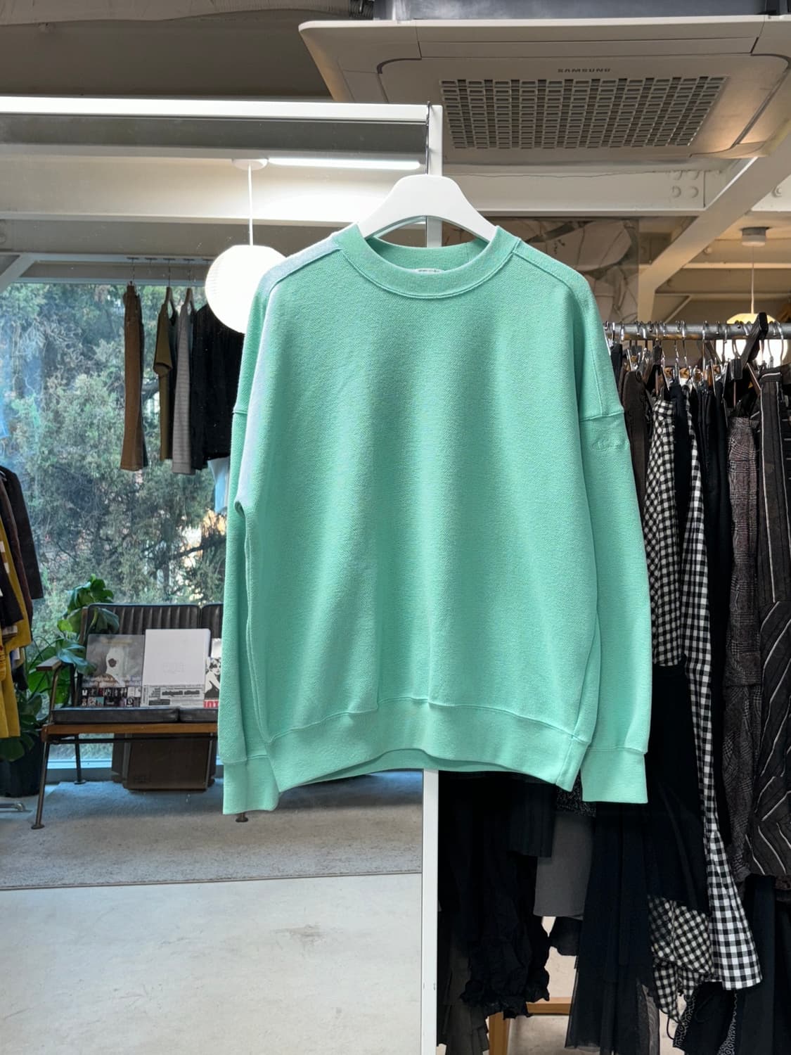 챔피온 민트 스웻셔츠 상품이미지1