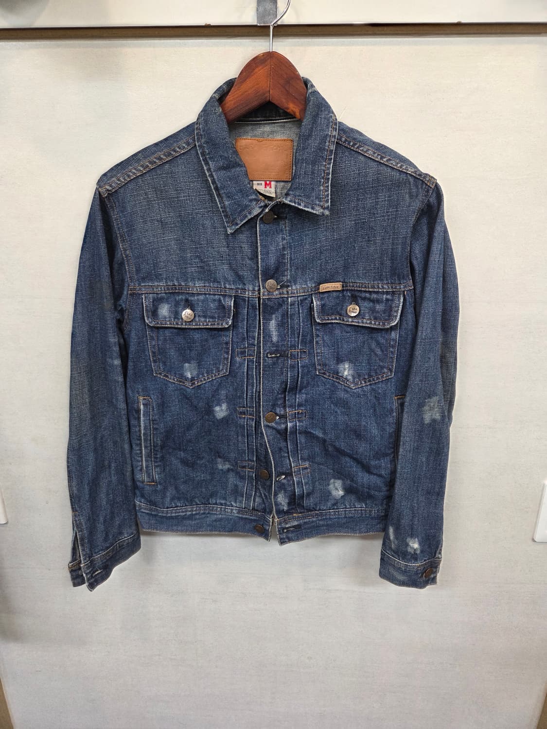 아베크롬비 에즈라피치 빈티지 데님자켓 m 상품이미지1
