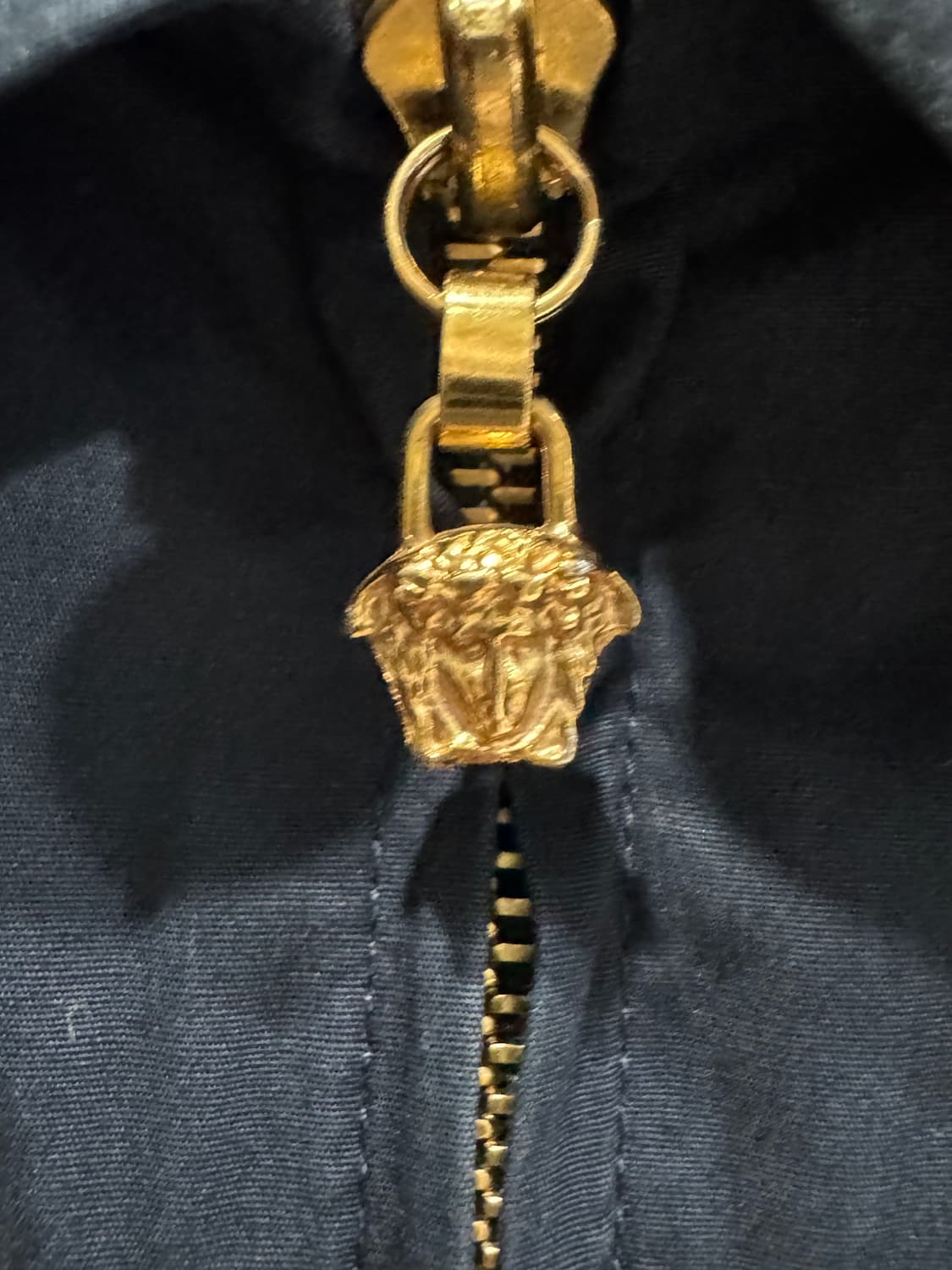 베르사체 네이비 크롭 자켓 50 상품이미지3