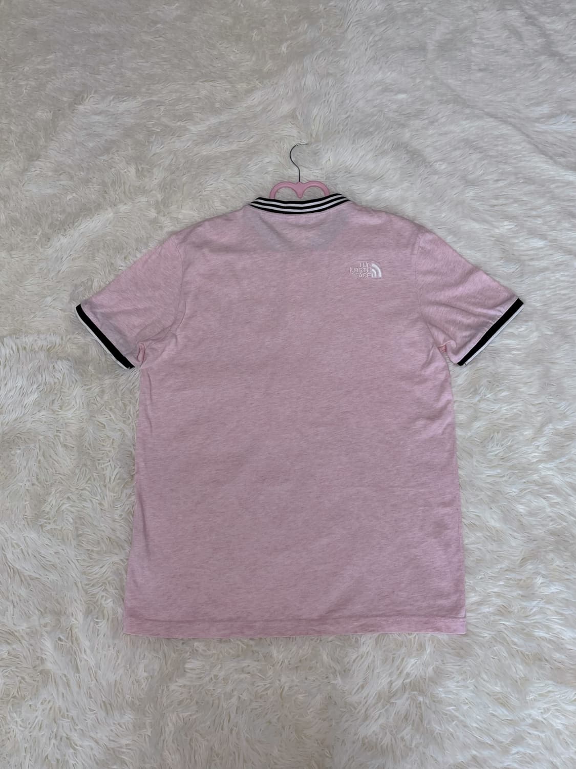 노스페이스 베이비 핑크 반팔티 상품이미지2