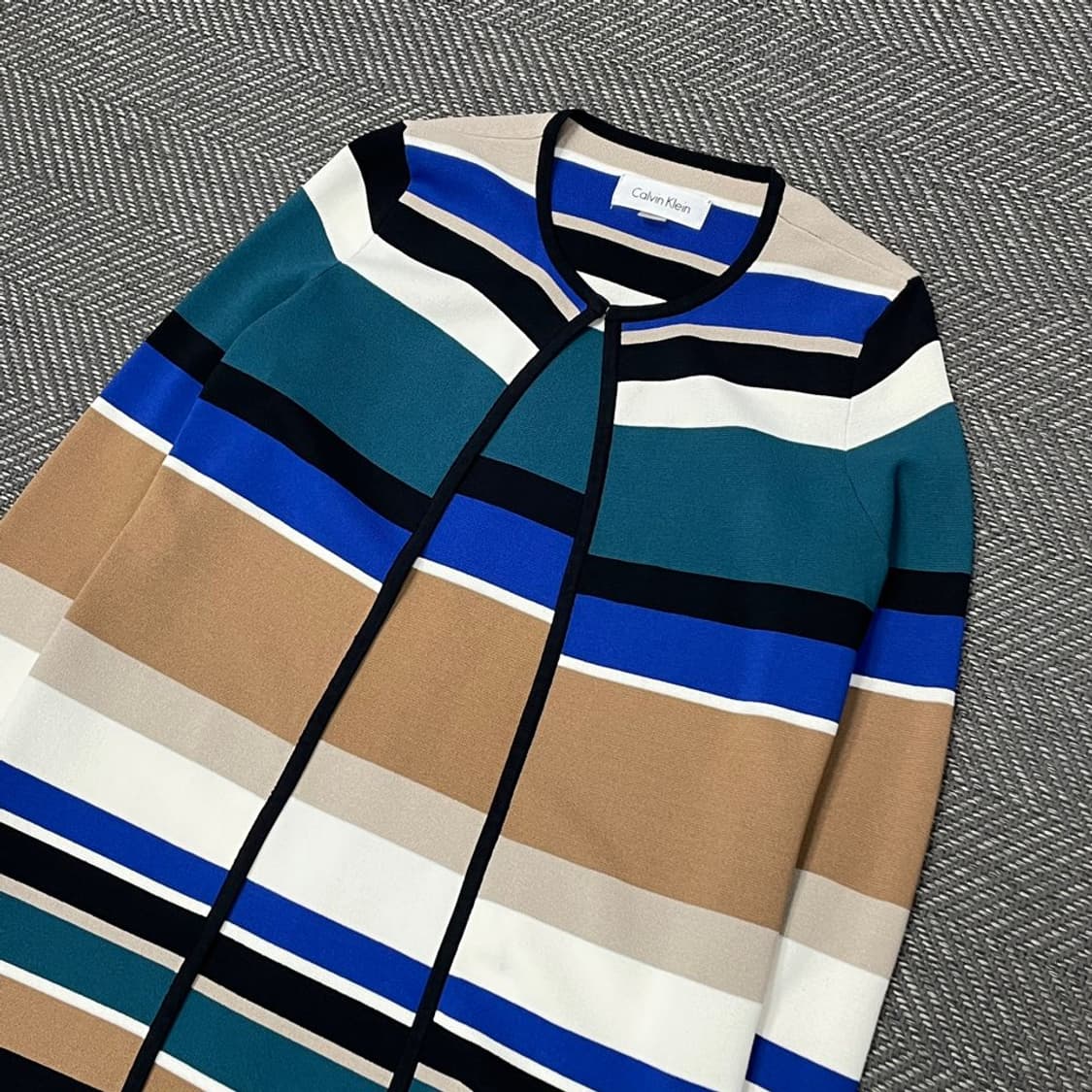 캘빈클라인 스트라이프 가디건 v0010 상품이미지3