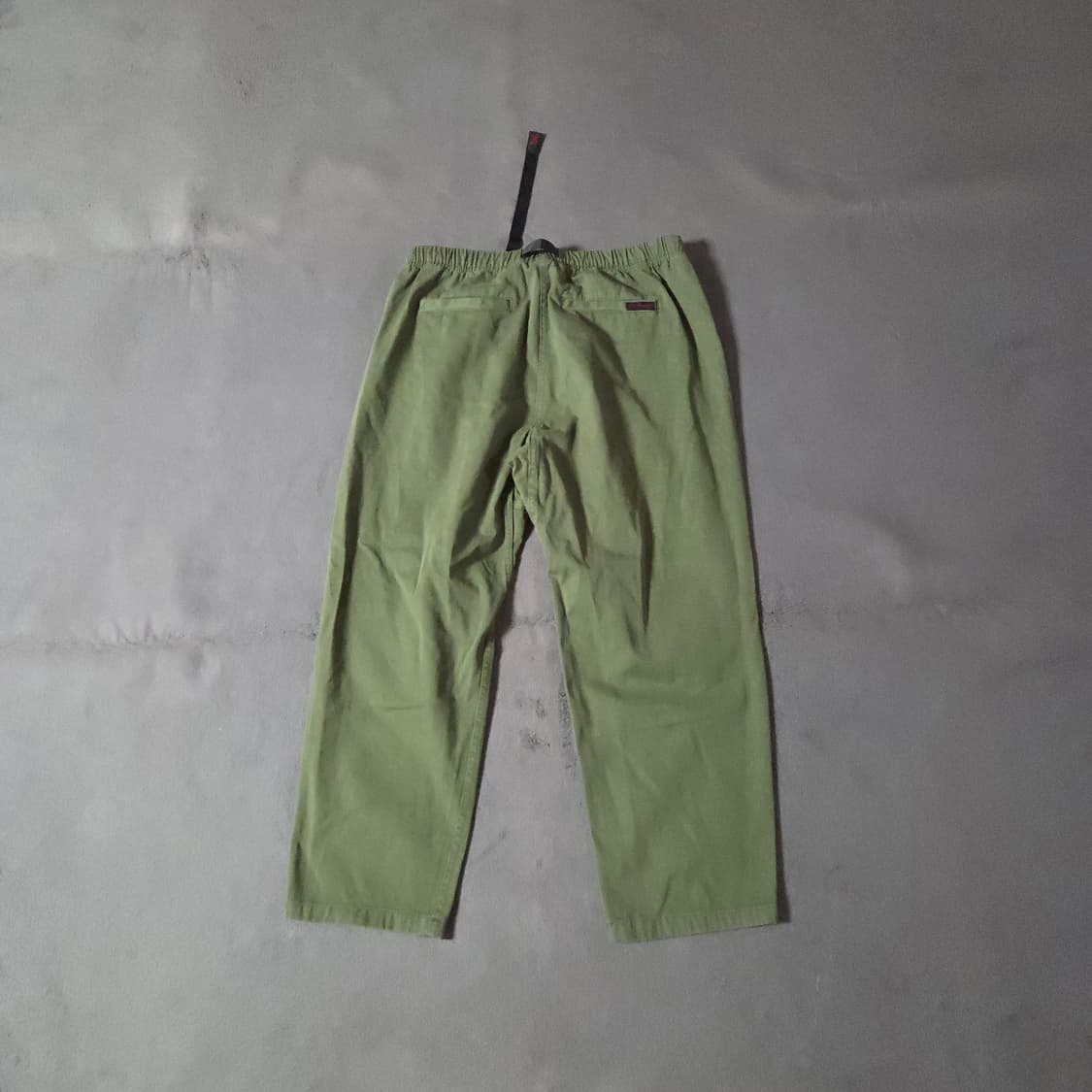 그라미치 루즈 테이퍼드 팬츠 아시아 L 올리브 상품이미지2