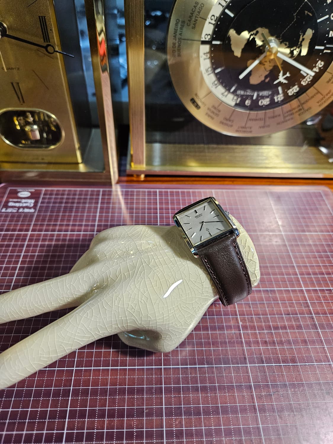 세이코 오리지날 빈티지 탱크 쿼츠 시계 상품이미지2