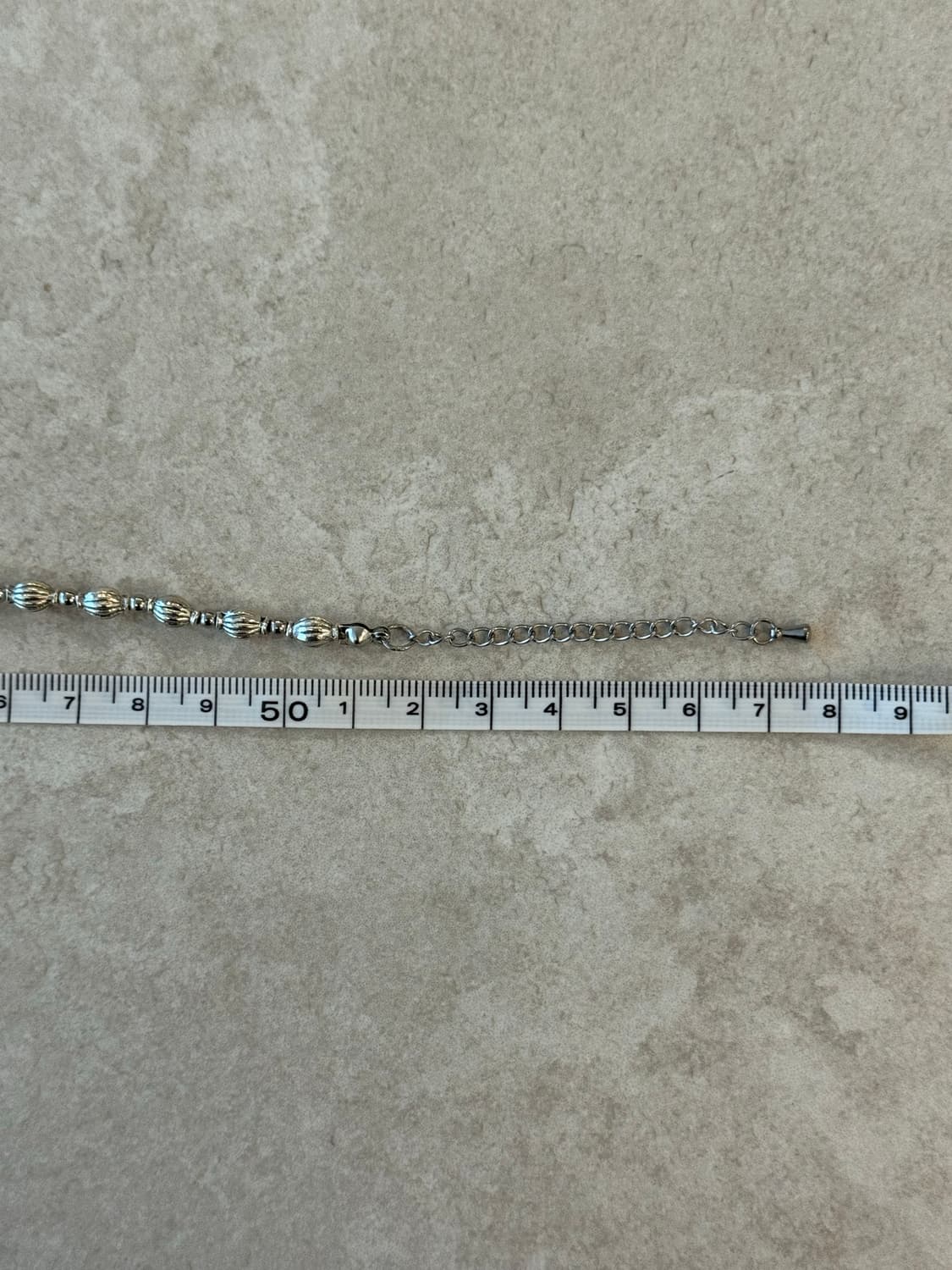 터키포인트 실버 레이어드 목걸이 상품이미지2