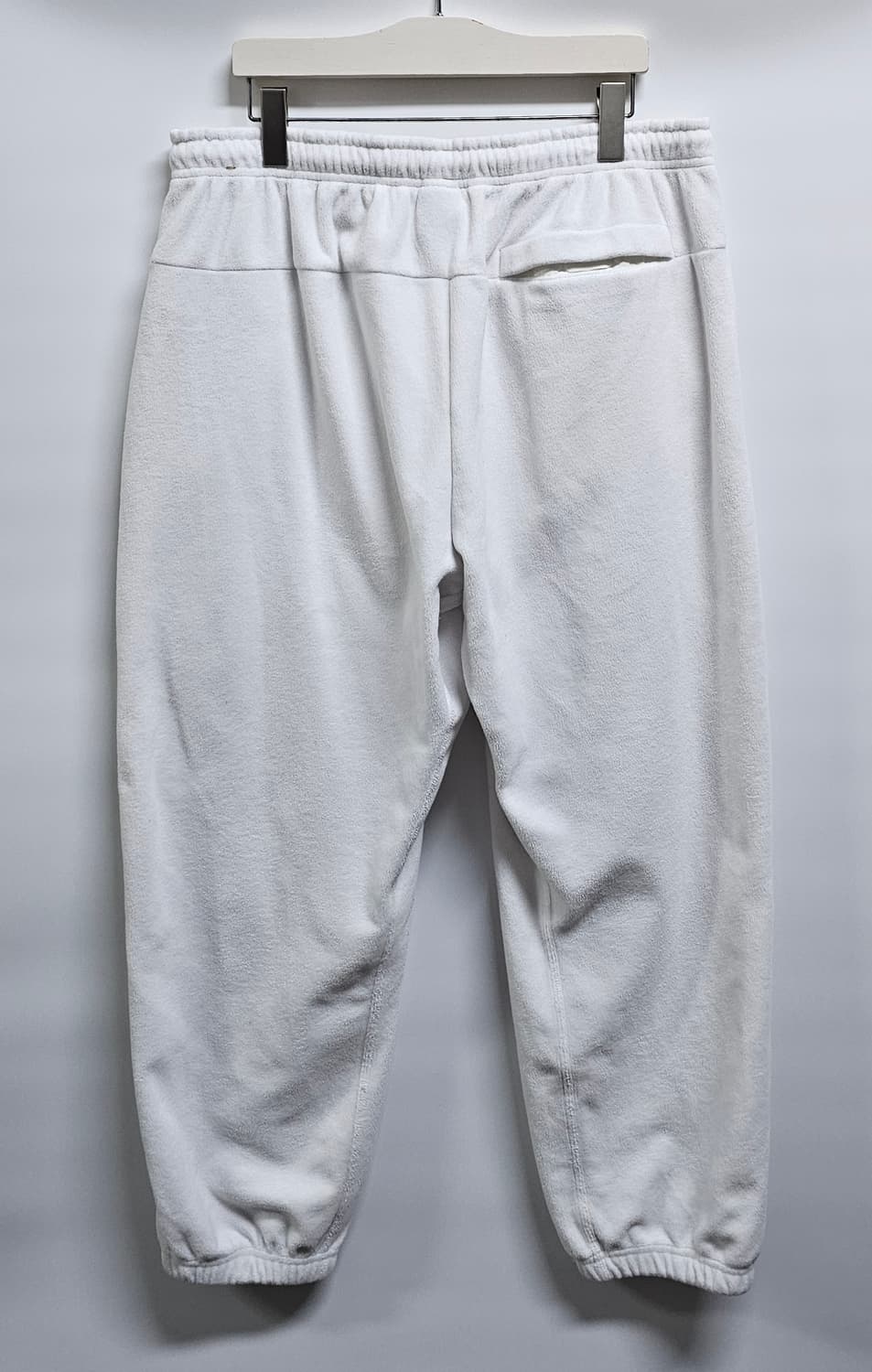 나이키 AIR 화이트 플리스 조거팬츠 XL 상품이미지2