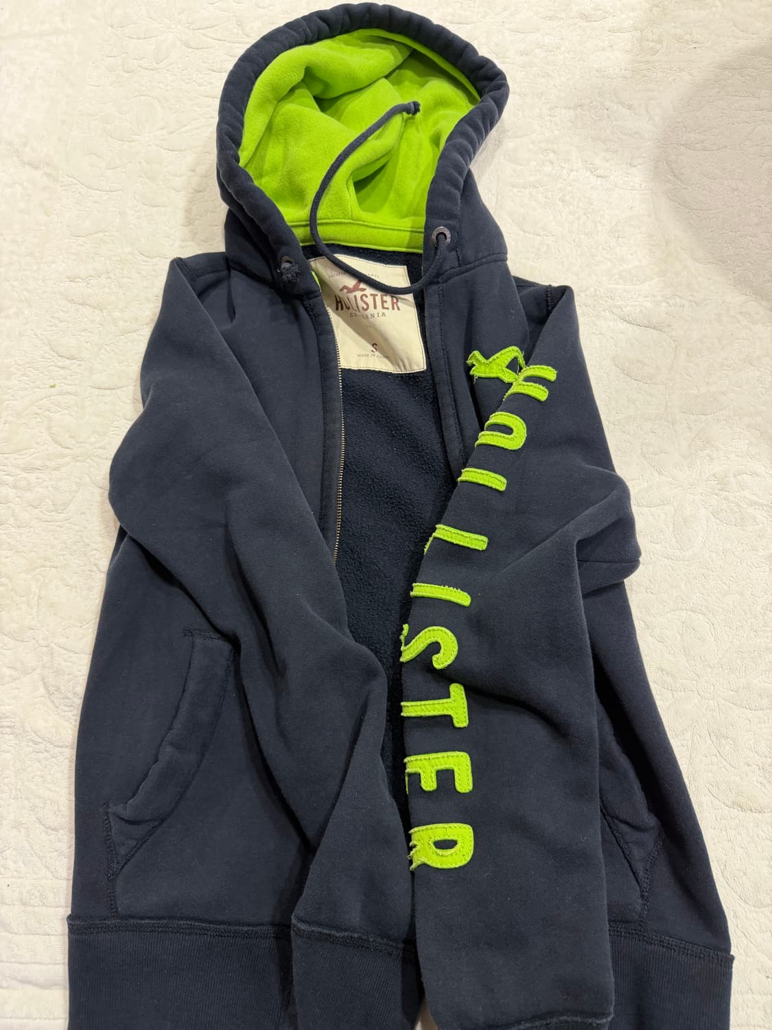 홀리스터 후드집업 m / s 상품이미지3