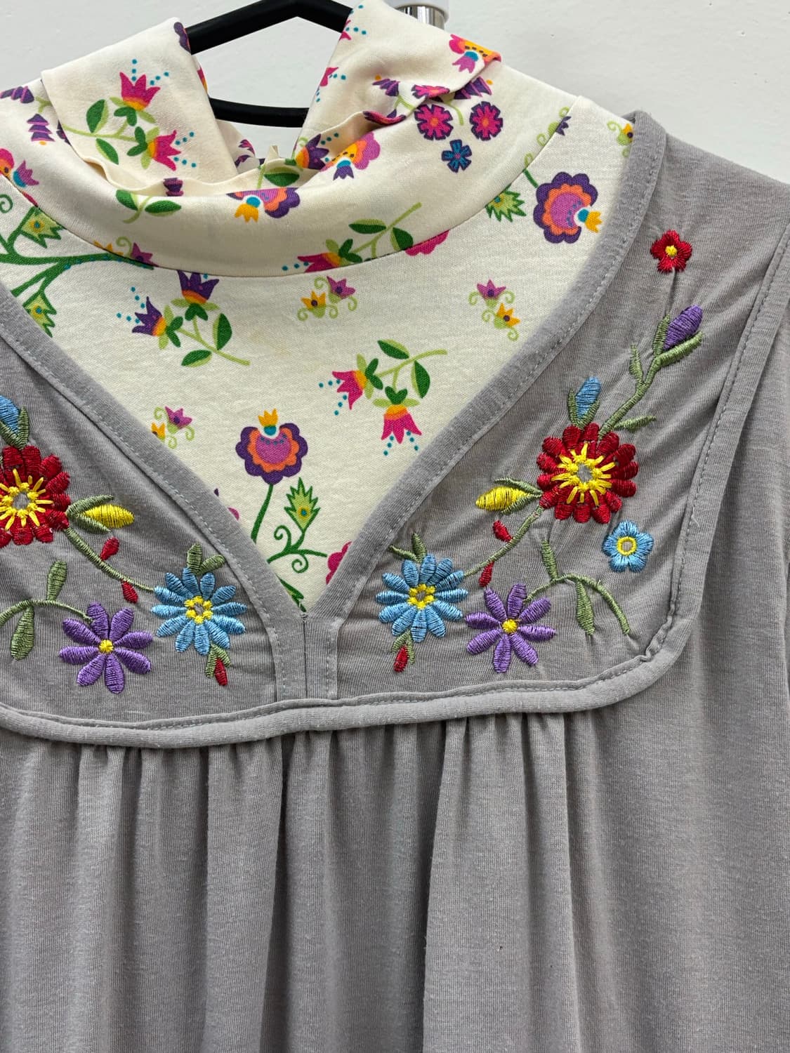 빈티지 롱슬리브 원피스 코디 세트 상품이미지6