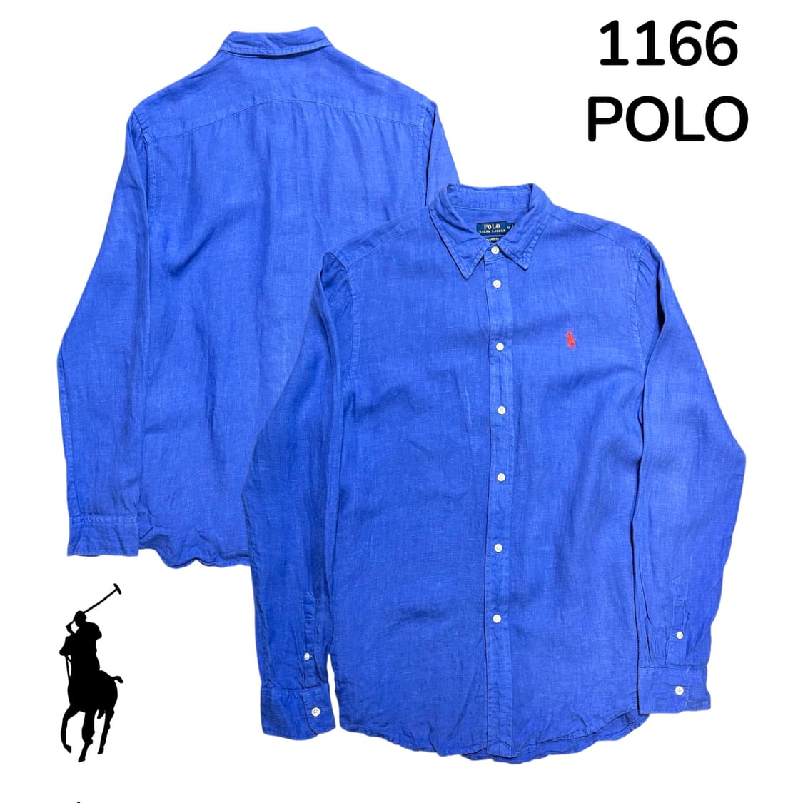 폴로 릴렉스핏 솔리드 셔츠 M  상품이미지1