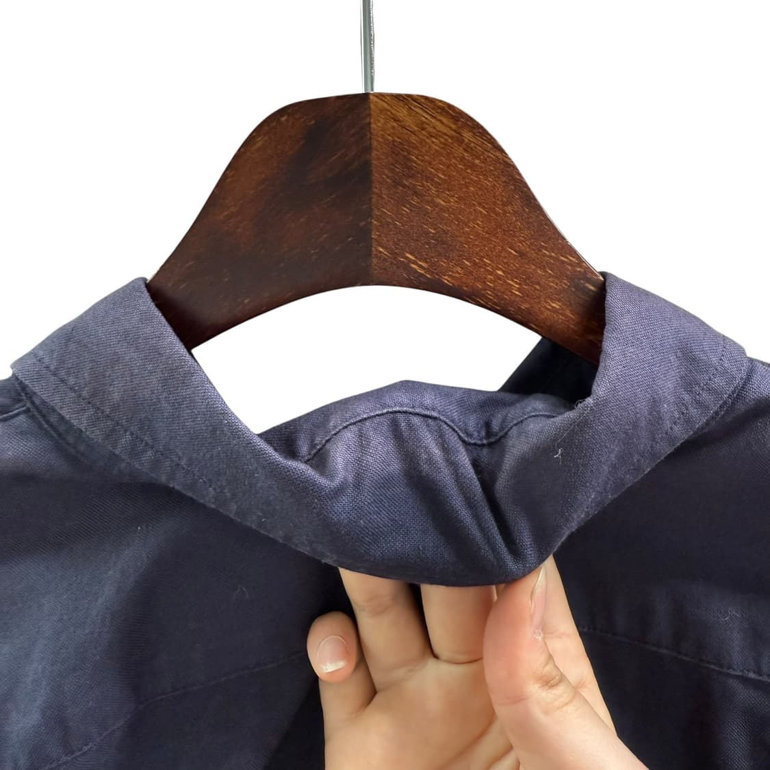 [L] 폴로 클래식핏 네이비 셔츠 상품이미지7