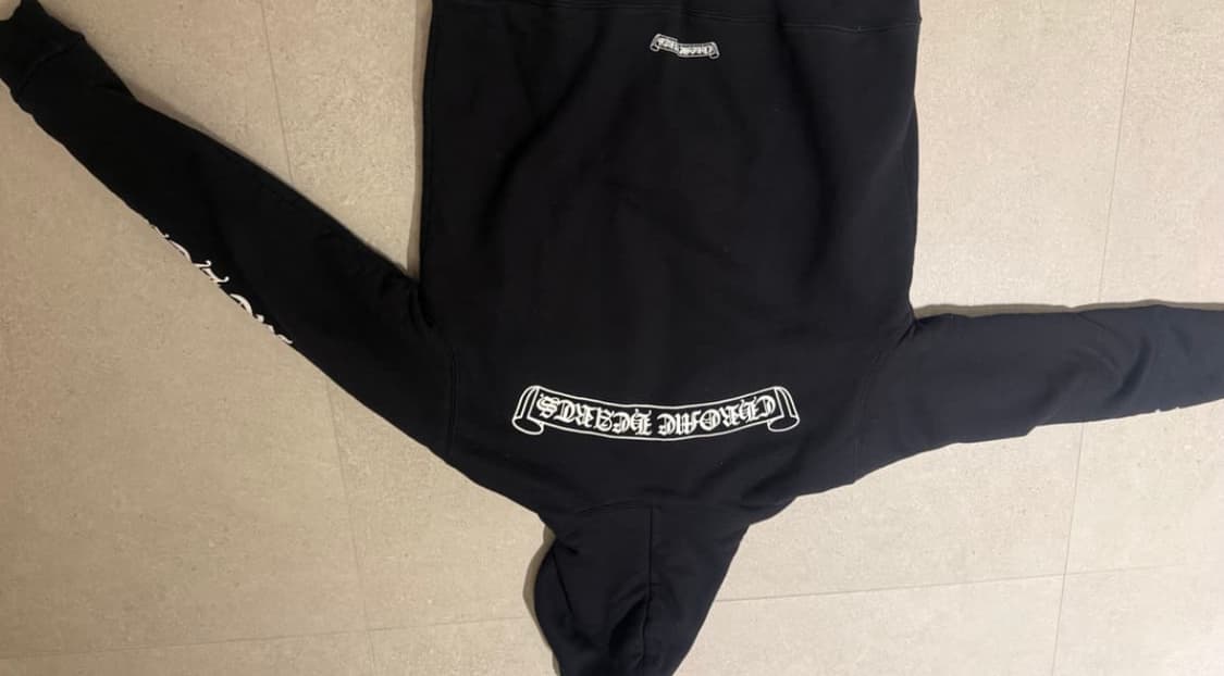 크롬하츠 후드집업 스크롤라벨s 판매 혹은 교환 상품이미지3