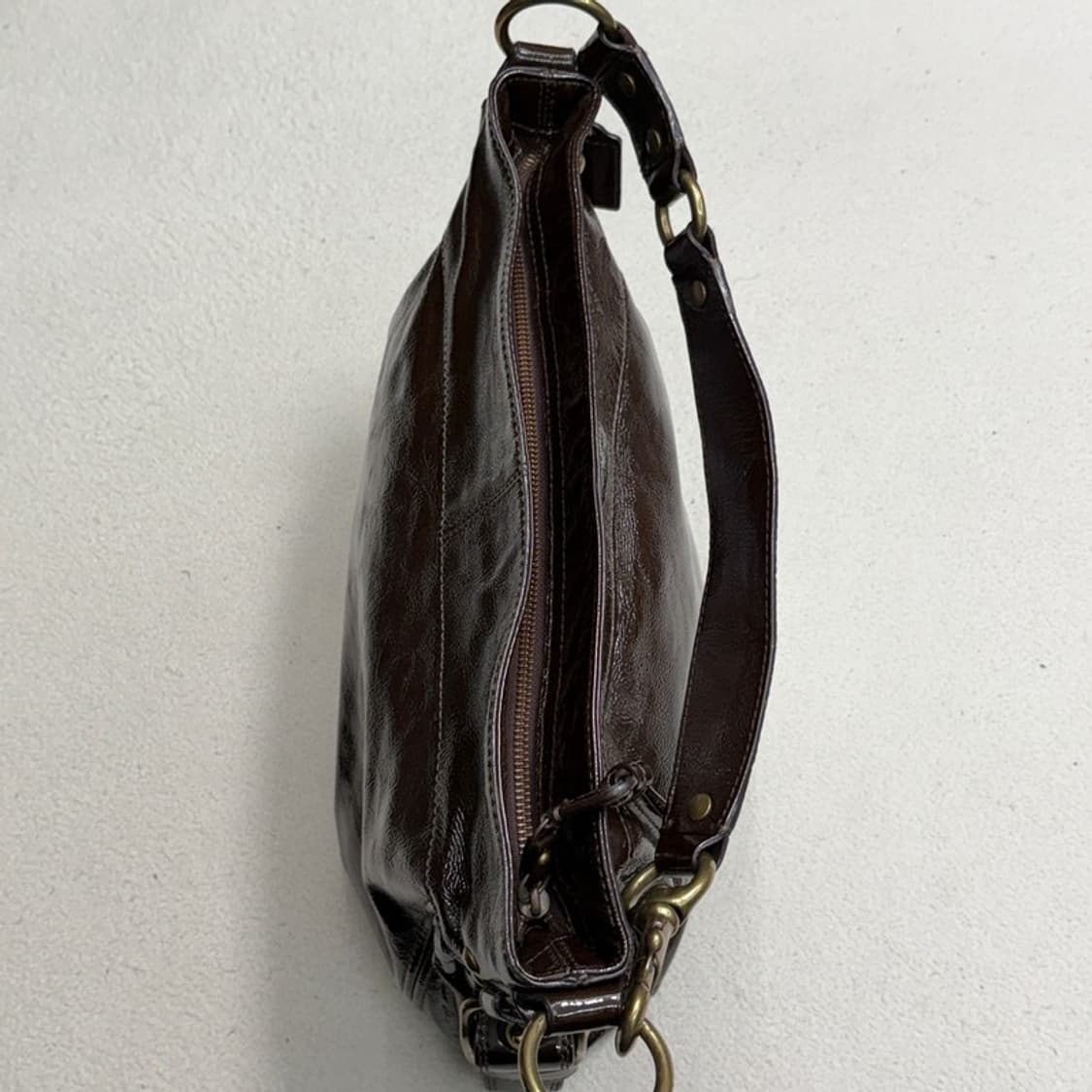 COACH 브라운레더 조 호보백 상품이미지7