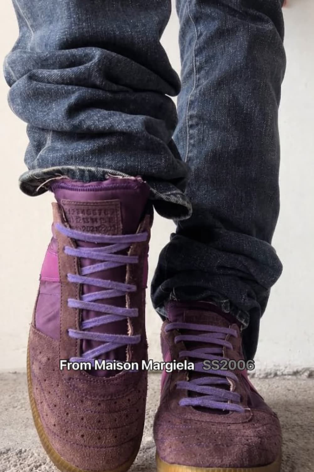 06SS Martin Margiela purple GAT 42 상품이미지5