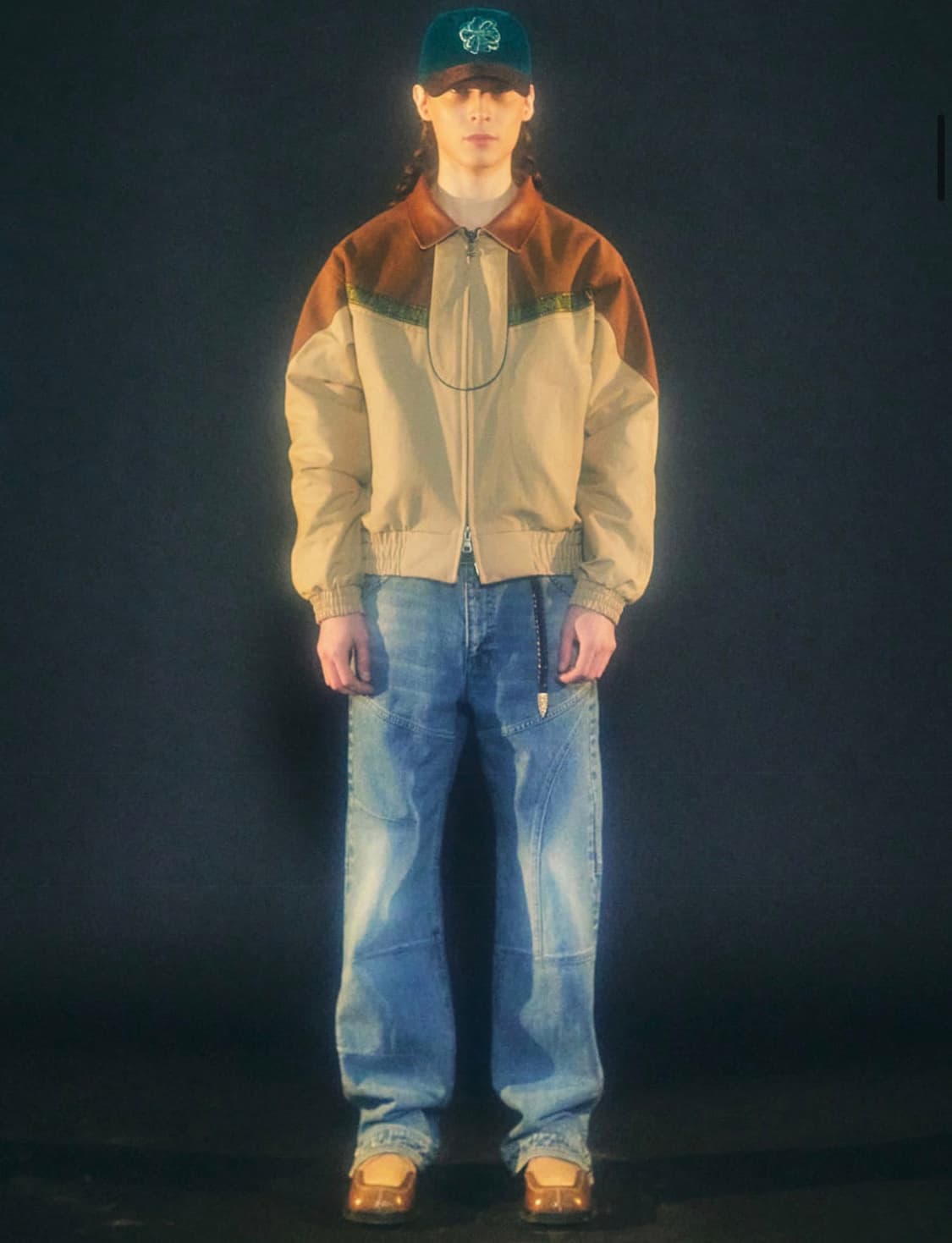 앤더슨벨 데인 스퀘어 토 더비 슈즈 41(260) 상품이미지2