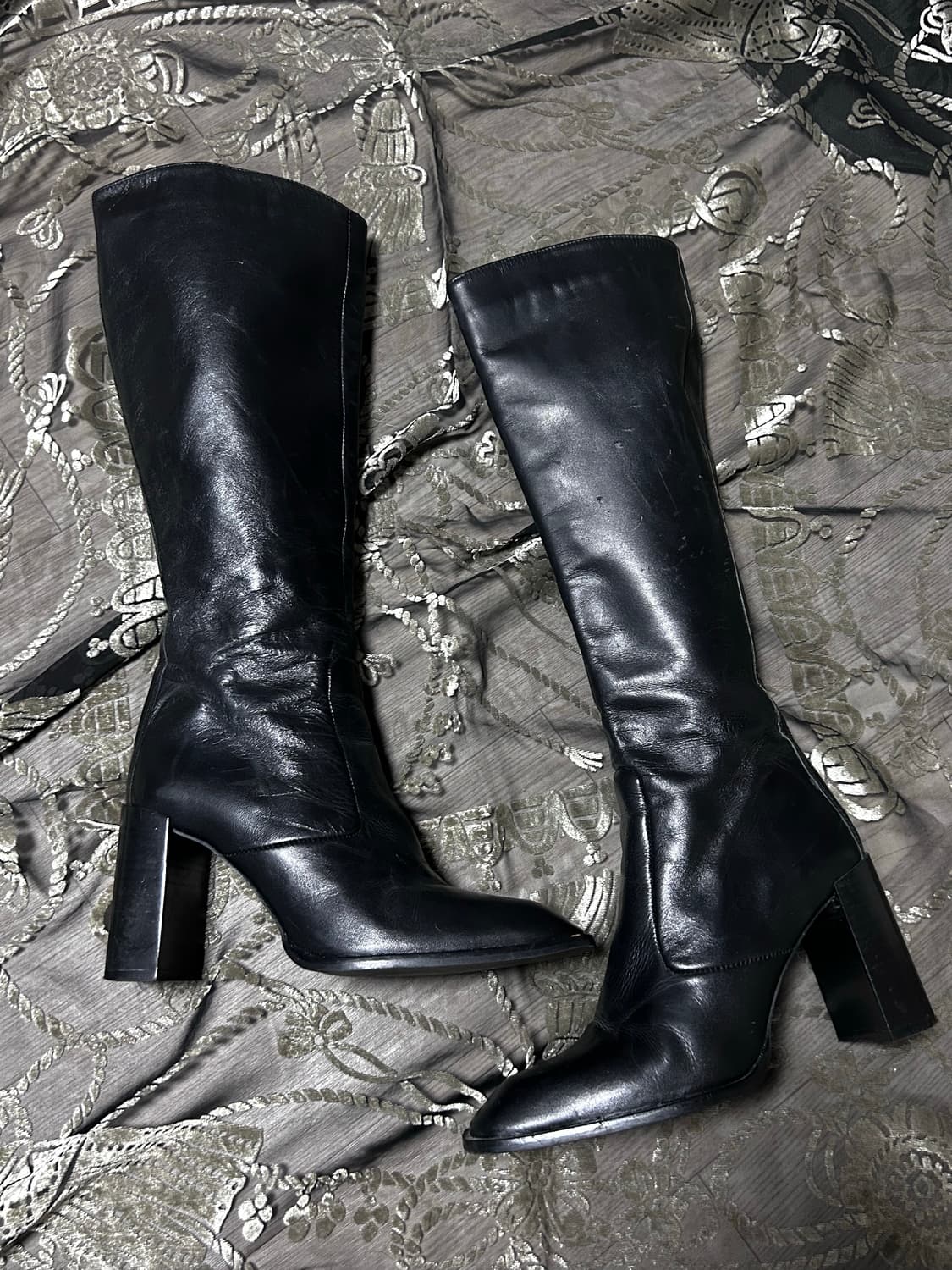 ZARA 소가죽 부츠 상품이미지1