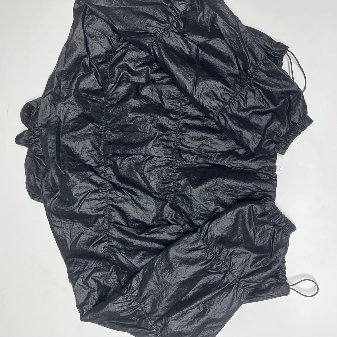 아옵트 HIGH NECK SHIRRING BLOUSON 나일론점퍼 상품이미지3