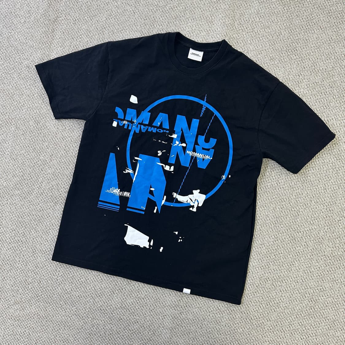 L 노매뉴얼 S.S PRINT 반팔티 0421D 상품이미지1