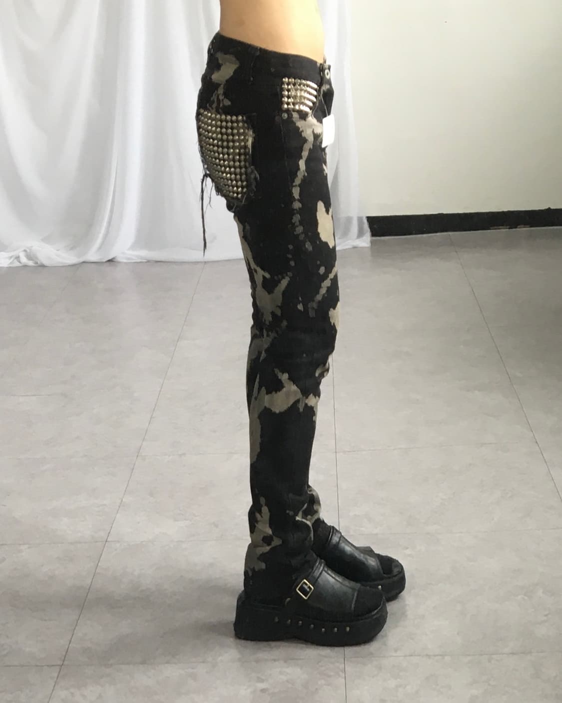 z.vargas stud dyed pants 상품이미지9