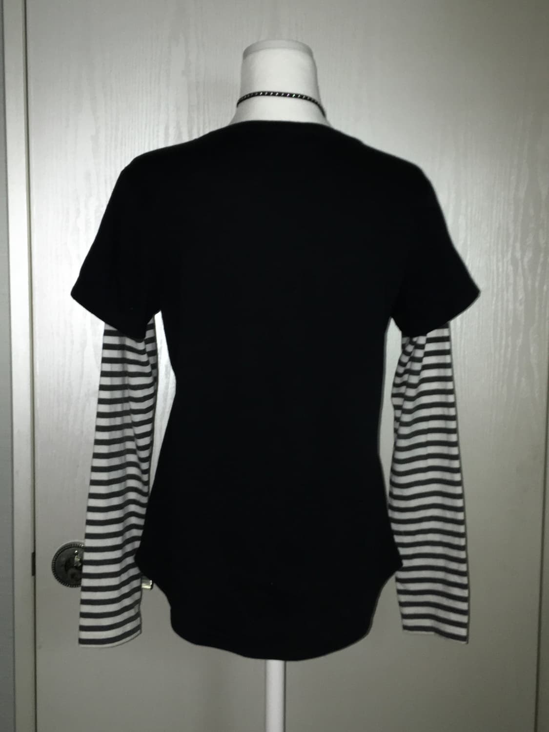 Op sunwear 펑크 레이어드 롱슬리브 티셔츠 상품이미지2