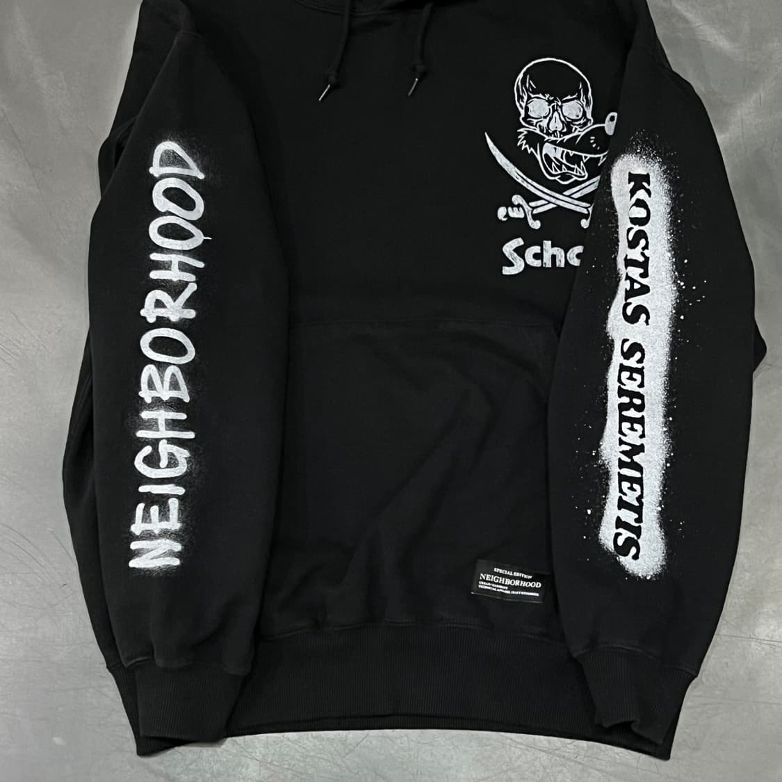  네이버후드 프린팅 후드티 y15961 상품이미지4