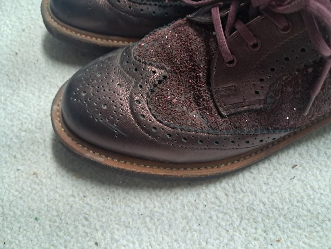 닥터마틴 아이린 체리 레드 글리터 슈즈 상품이미지4