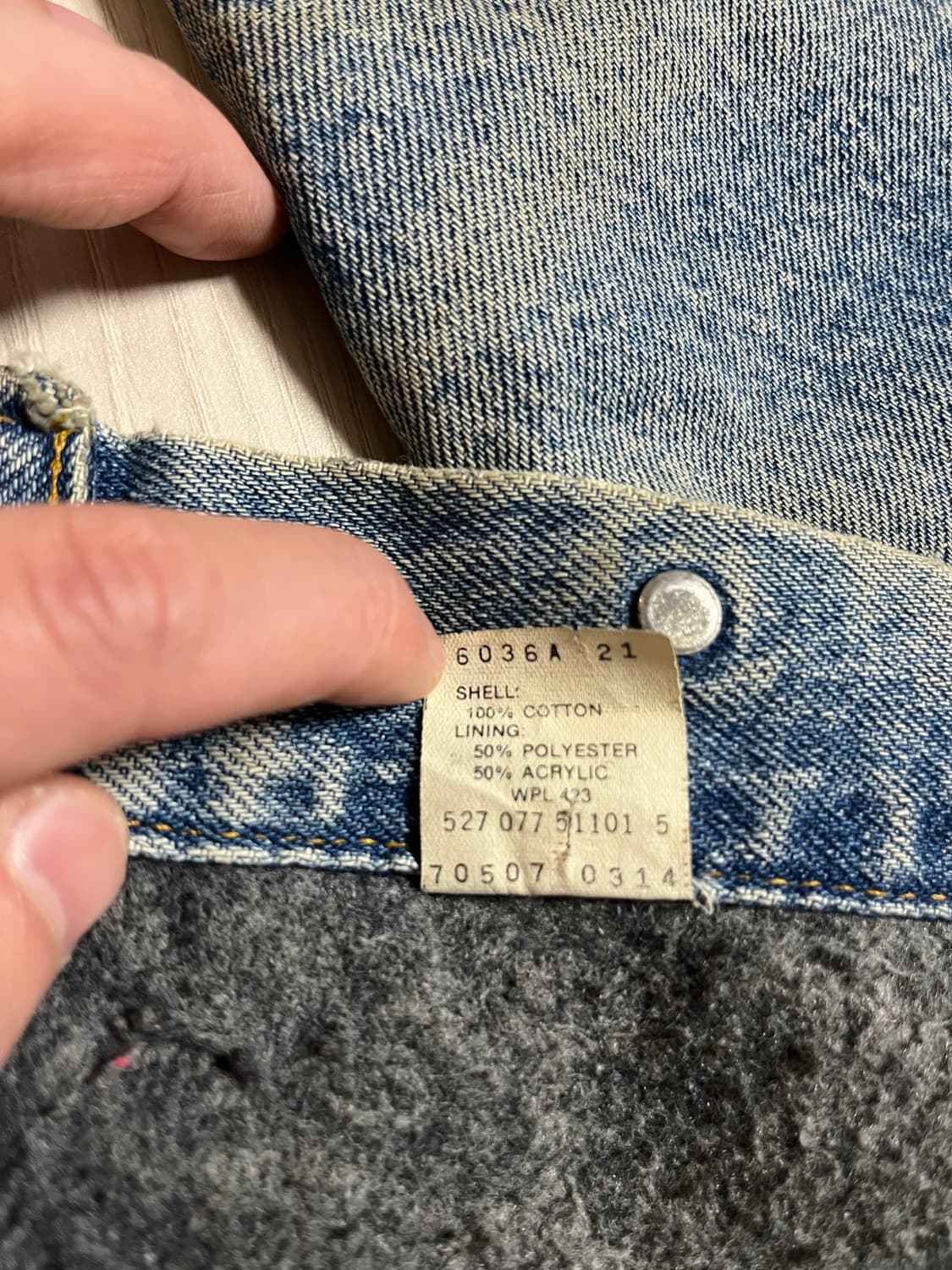 리바이스 쉐르파 타입3 트러커자켓 L사이즈 상품이미지9