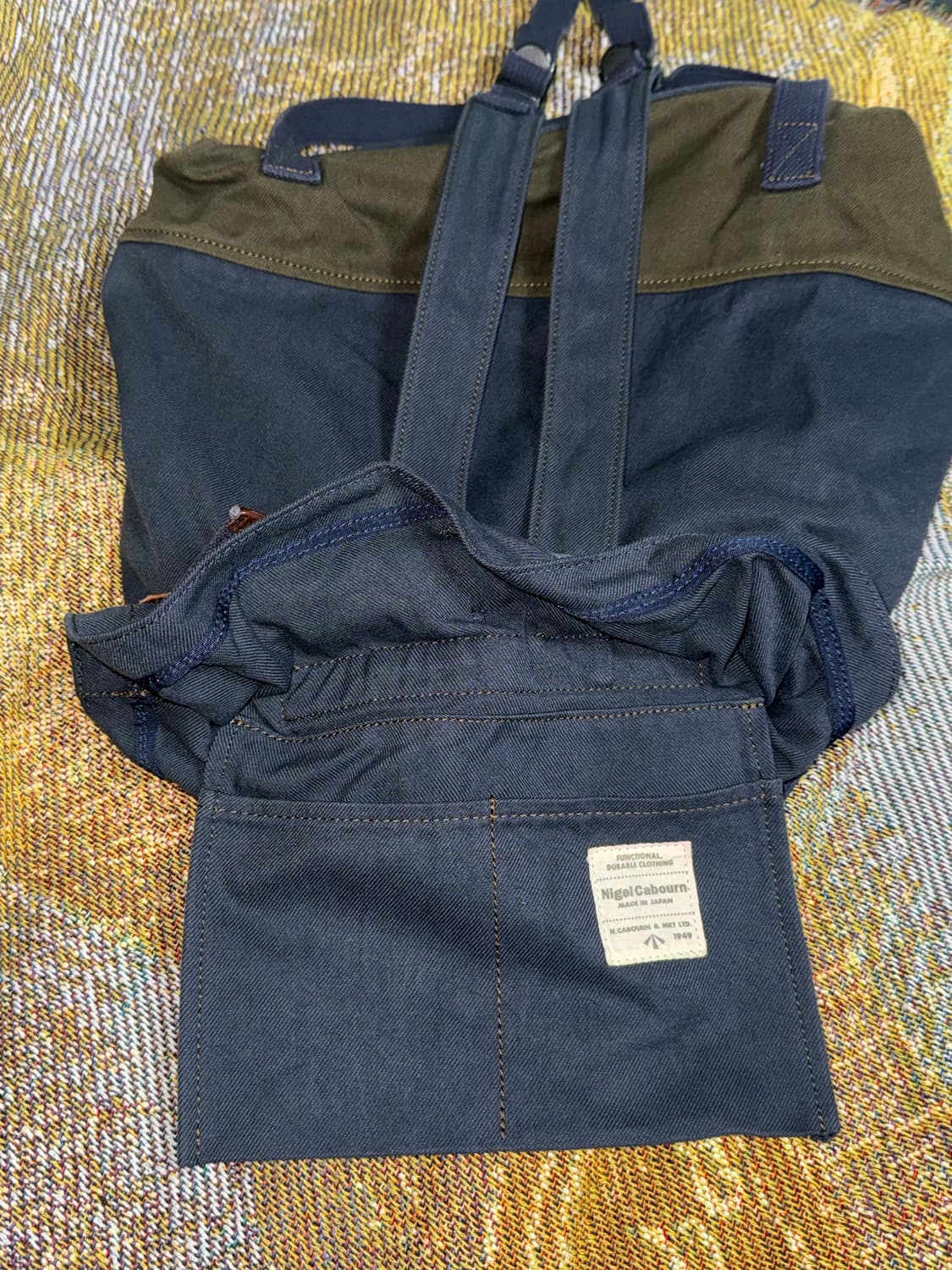 나이젤 카본 백팩 가방 판매합니다. 상품이미지6