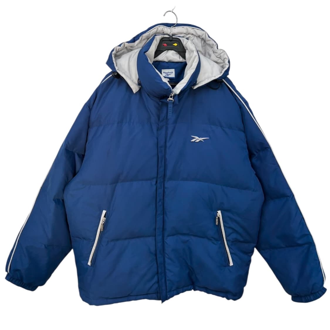 리복 올드스쿨 후드탈착 다운패딩 상품이미지1